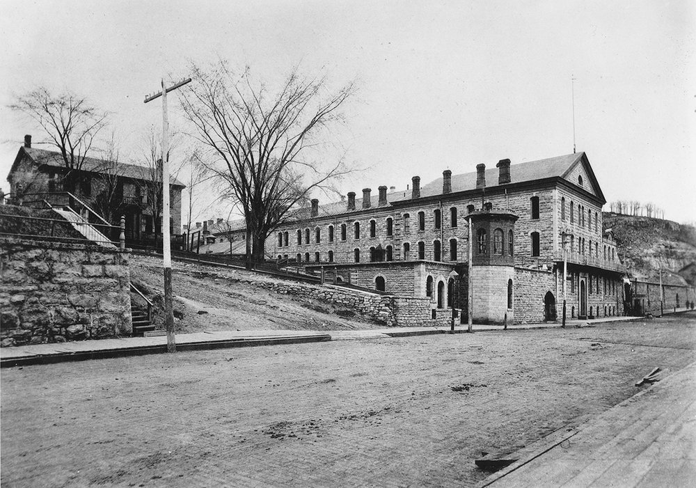 Minnesota State Prison and Warden's House, 1885