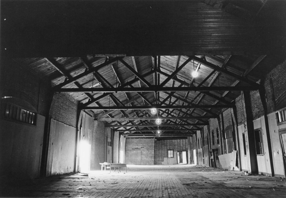 Freight House interior, 1977