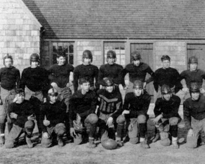 Stillwater Football players ca. 1932